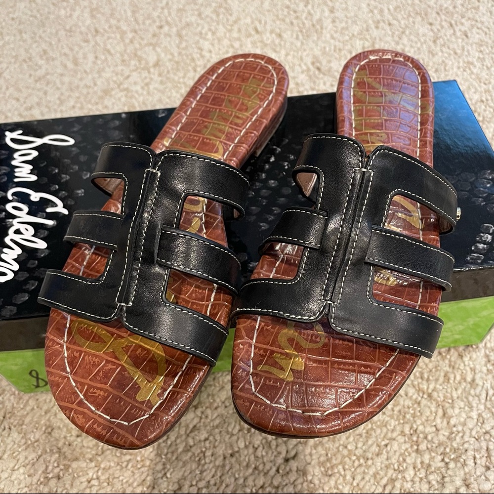 Black Berit Sam Edelman sandals